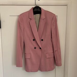 ALC Pink Double-Breasted Blazer